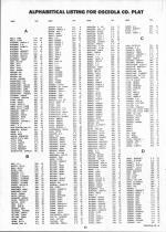 Landowners Index 008, Osceola County 1993